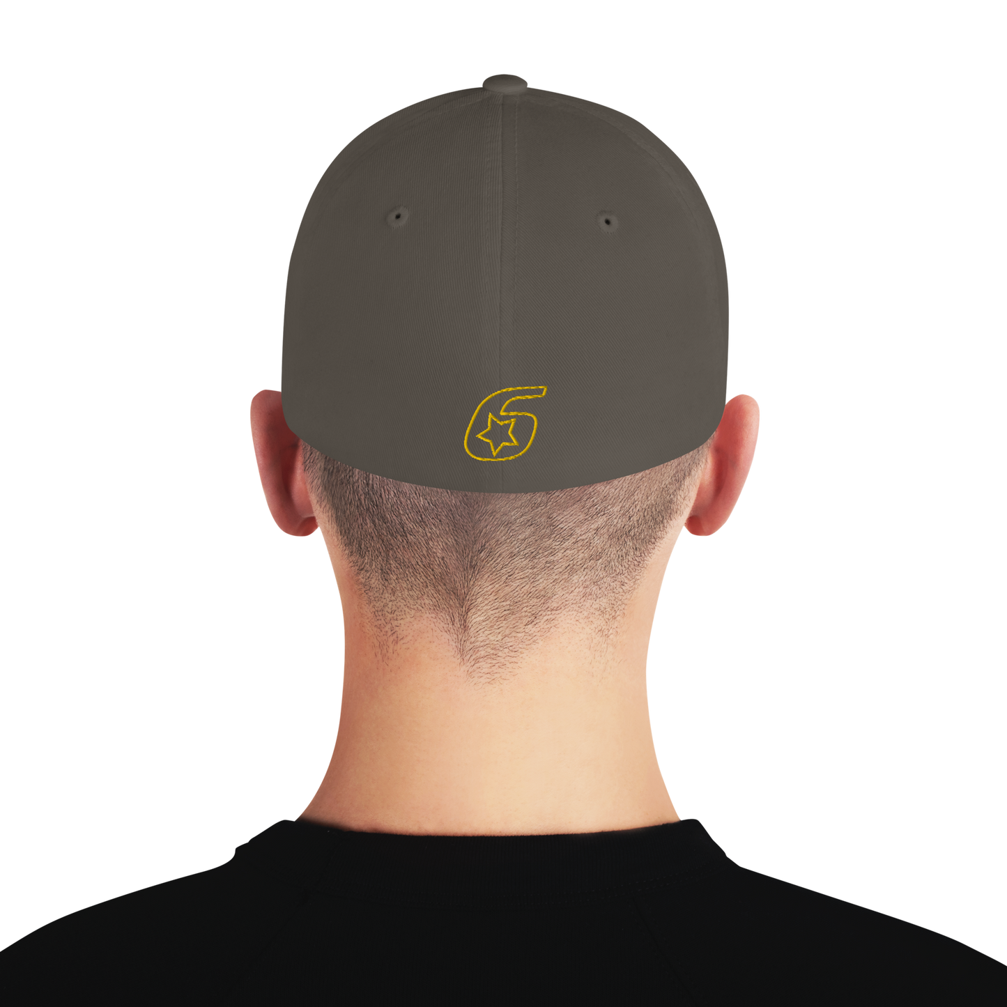 Six Star Motorsports Gold 6 FlexFit Hat