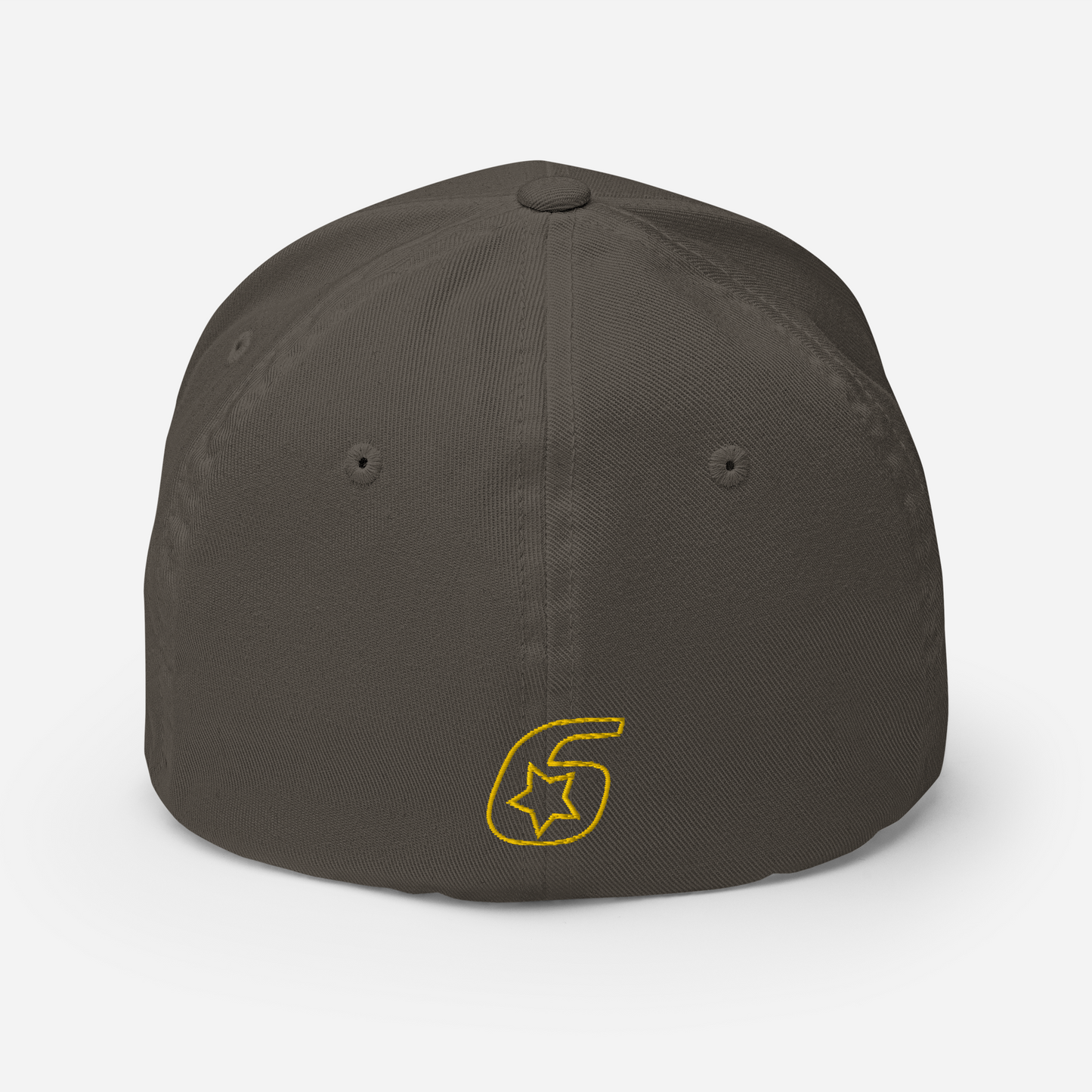 Six Star Motorsports Gold 6 FlexFit Hat