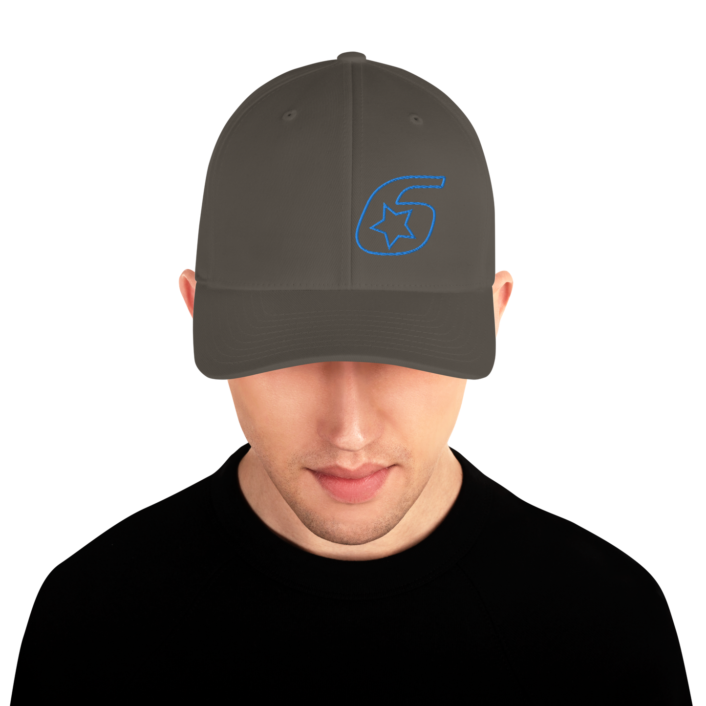 Six Star Motorsports Blue 6 FlexFit Hat