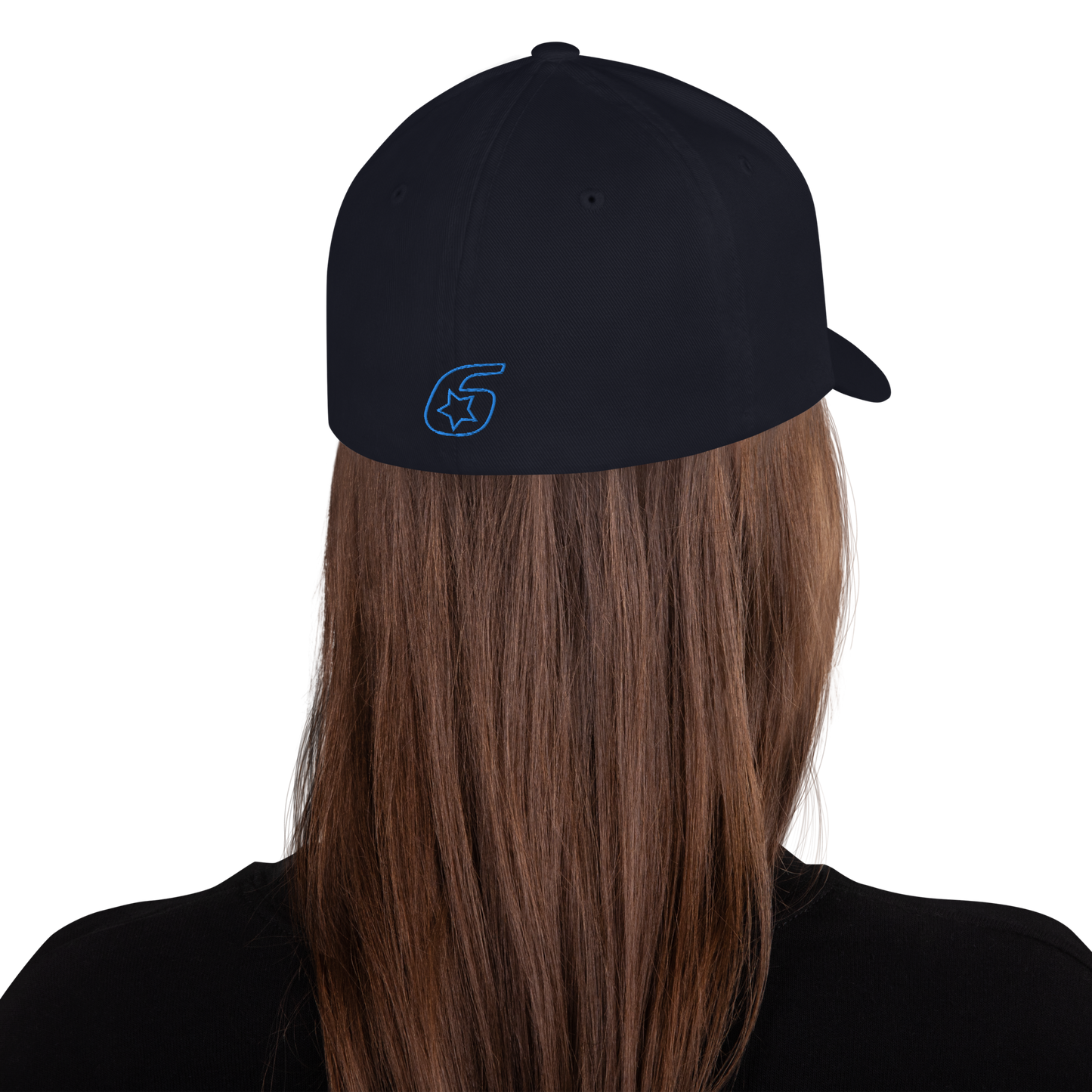 Six Star Motorsports Blue 6 FlexFit Hat