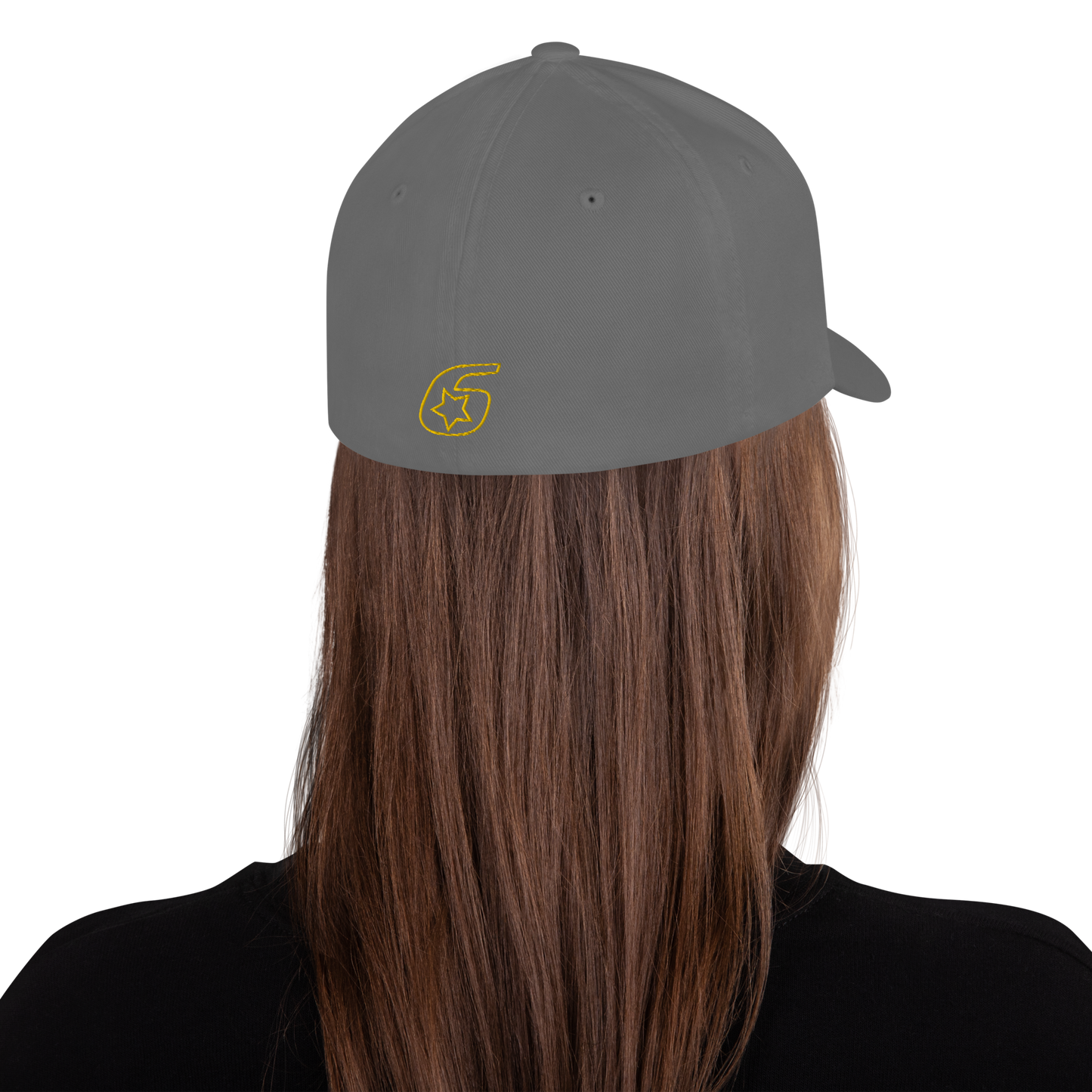 Six Star Motorsports Gold 6 FlexFit Hat