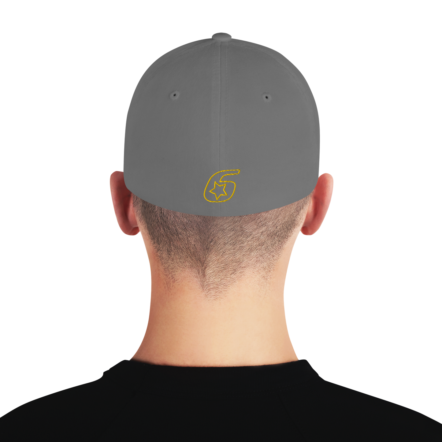 Six Star Motorsports Gold 6 FlexFit Hat