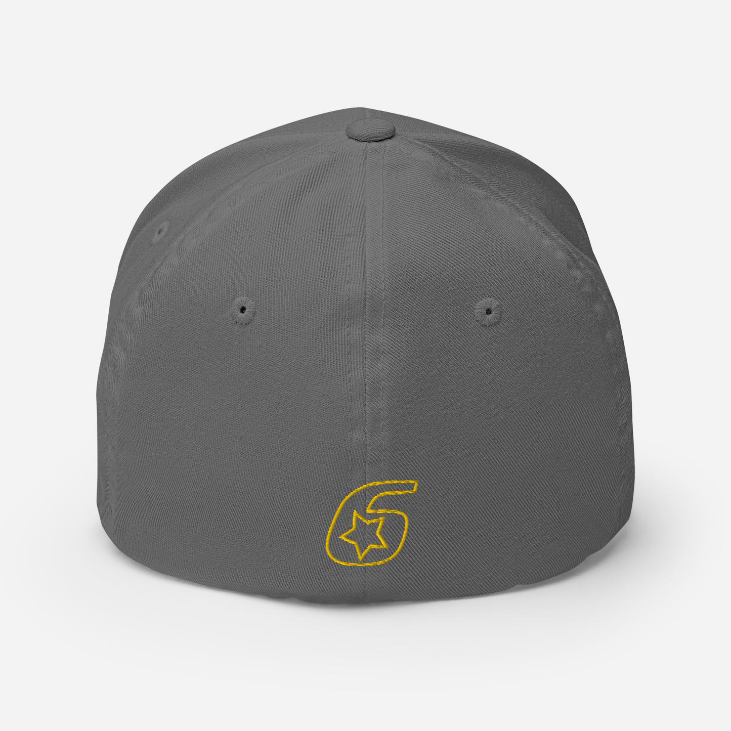 Six Star Motorsports Gold 6 FlexFit Hat