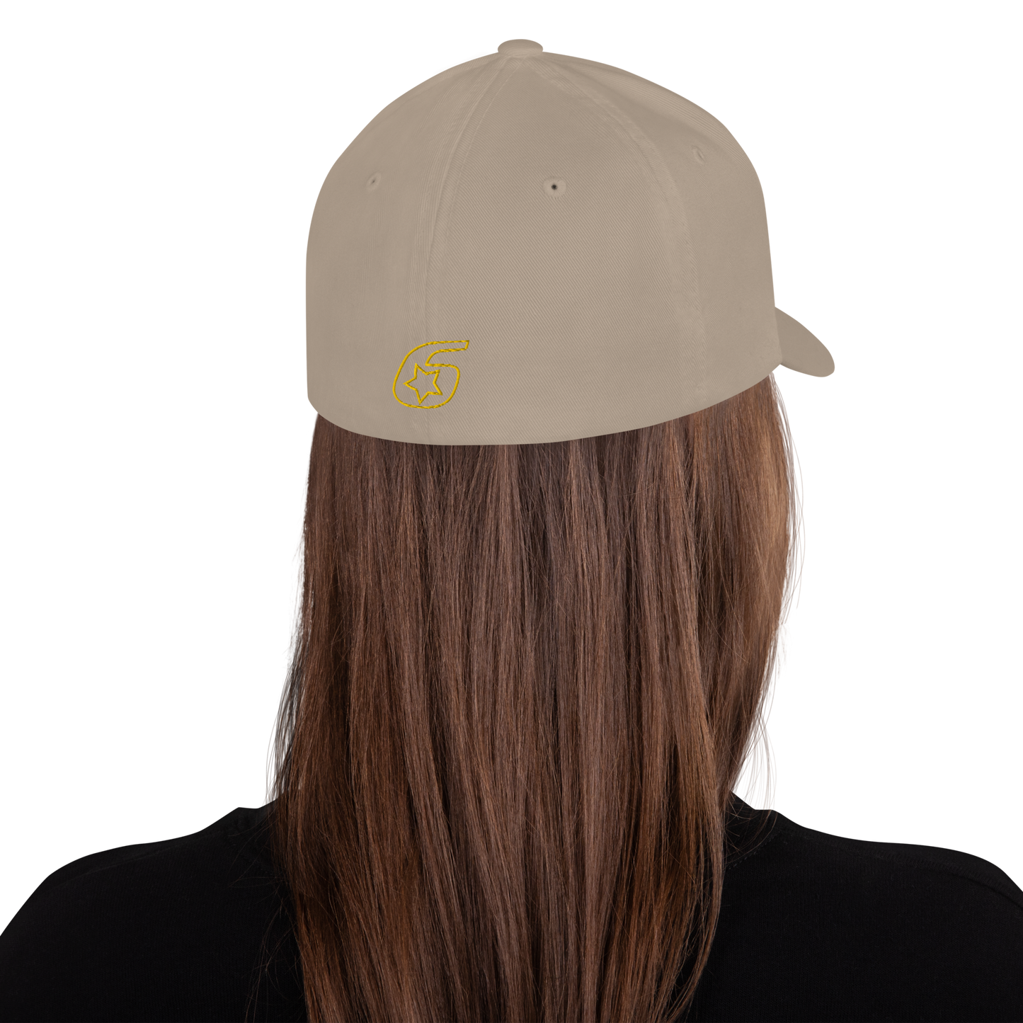 Six Star Motorsports Gold 6 FlexFit Hat