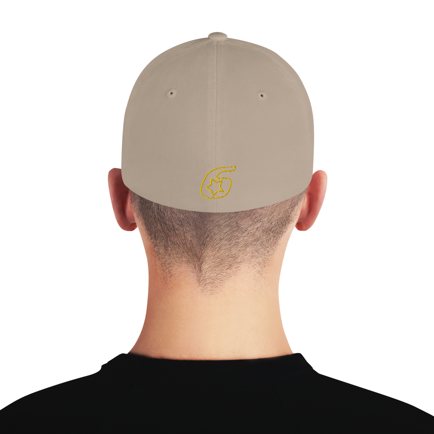 Six Star Motorsports Gold 6 FlexFit Hat