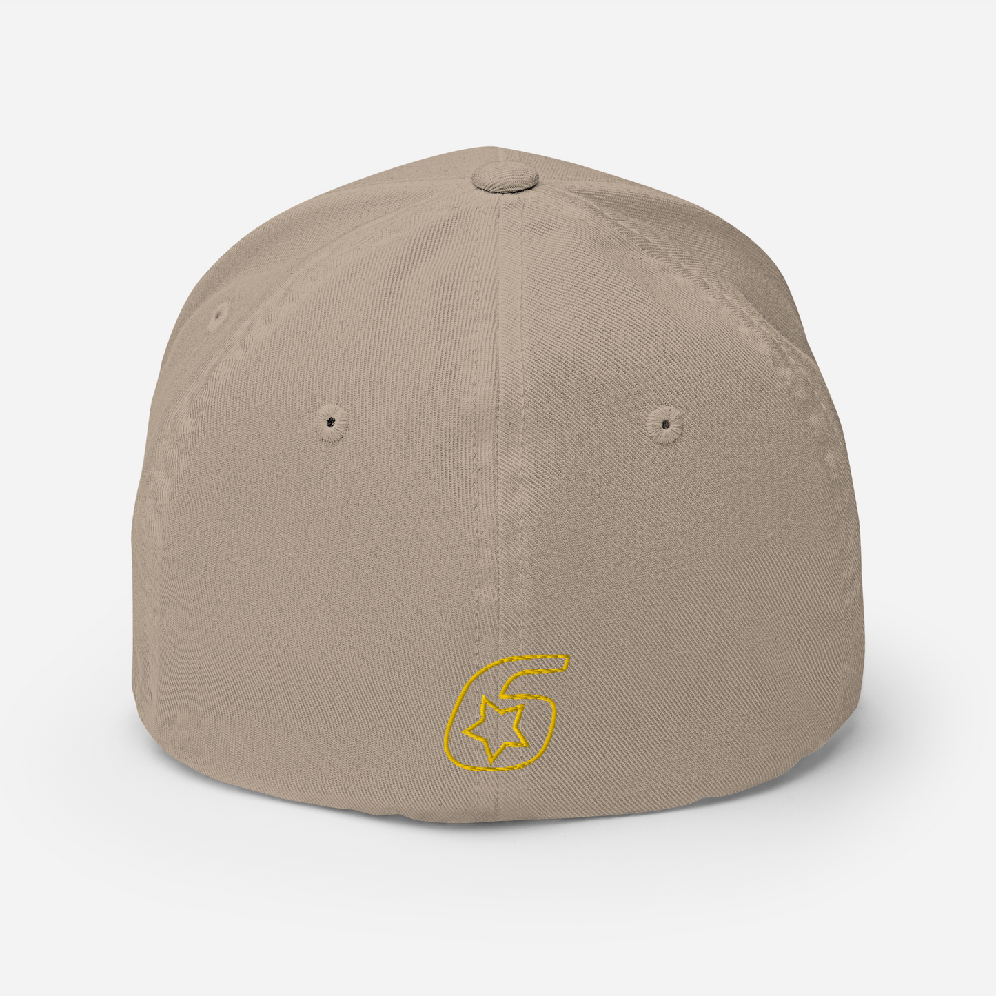 Six Star Motorsports Gold 6 FlexFit Hat