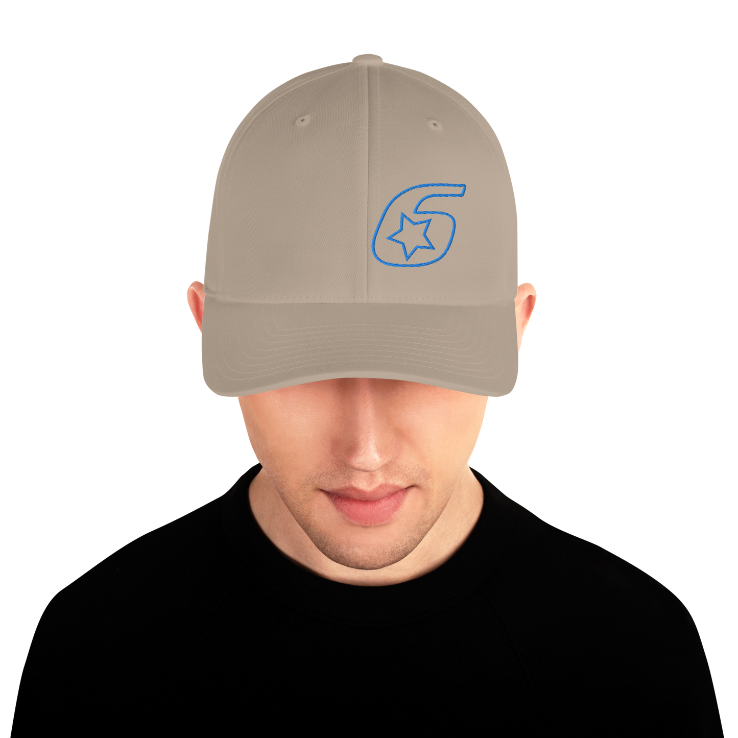 Six Star Motorsports Blue 6 FlexFit Hat