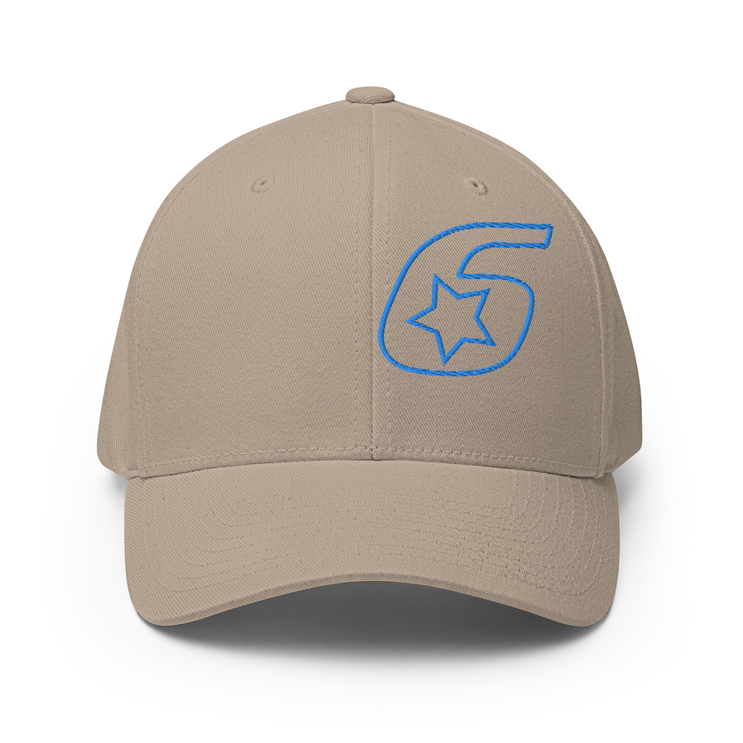 Six Star Motorsports Blue 6 FlexFit Hat