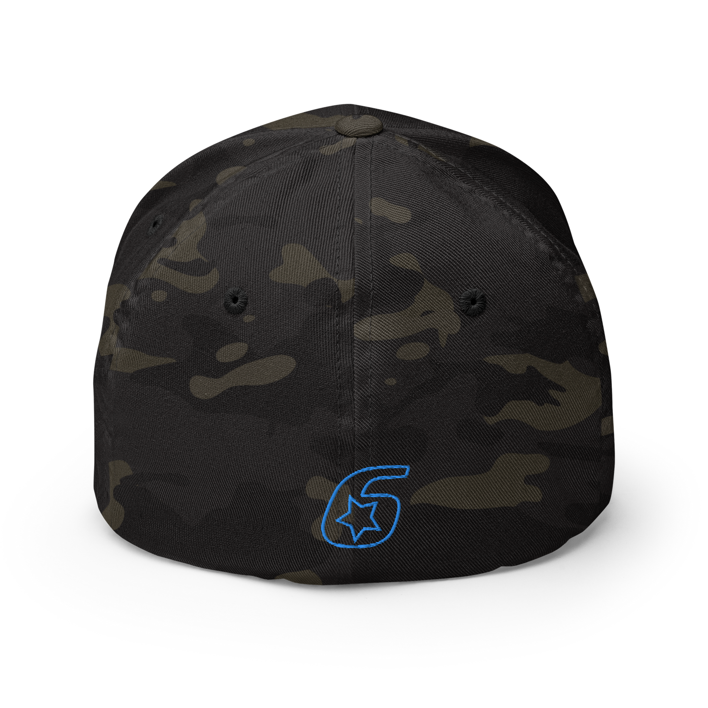 Six Star Motorsports Blue 6 FlexFit Hat
