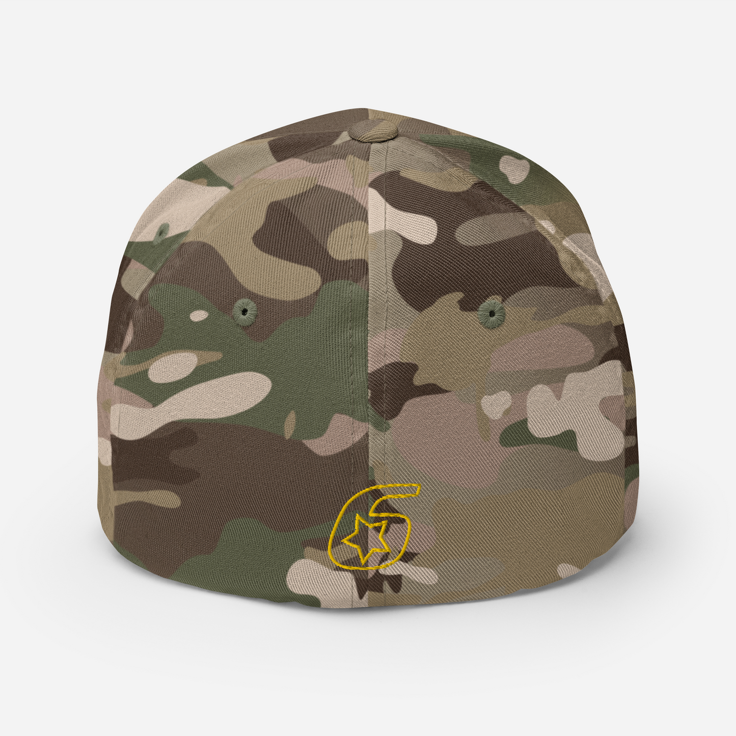 Six Star Motorsports Gold 6 FlexFit Hat