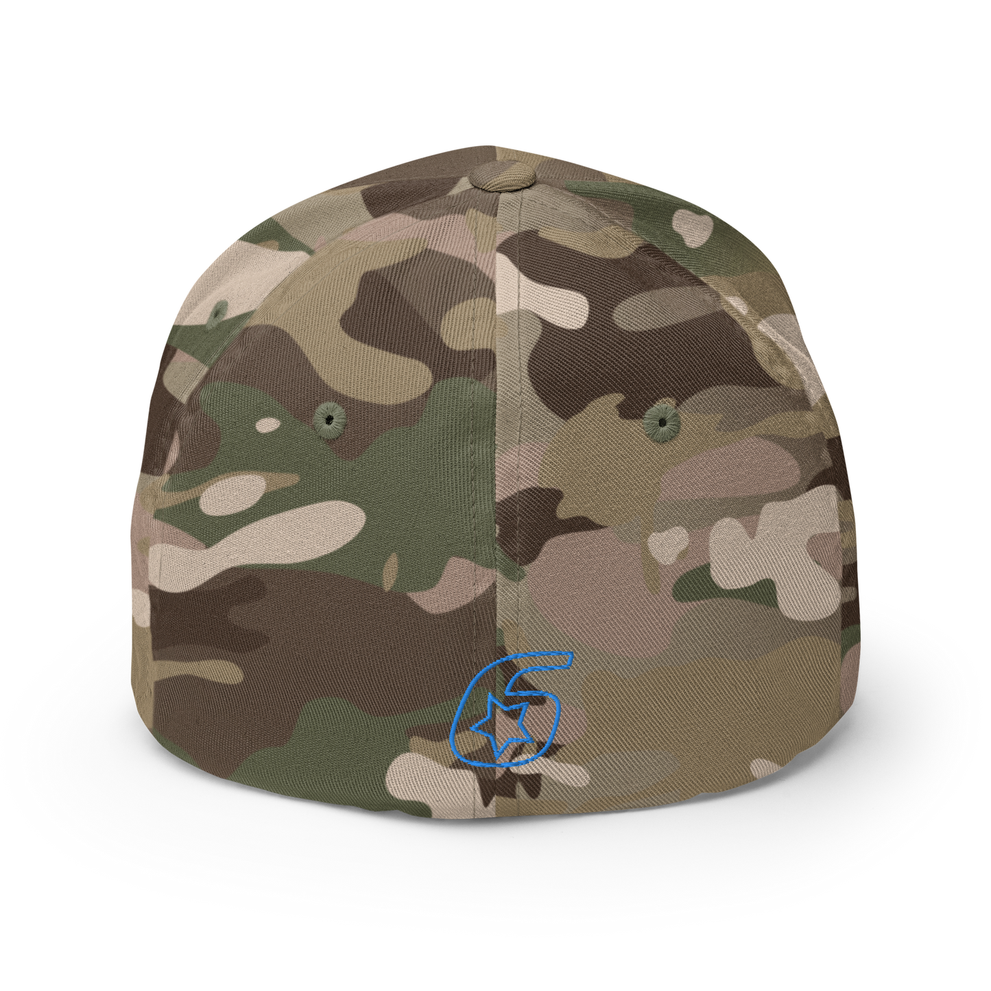 Six Star Motorsports Blue 6 FlexFit Hat