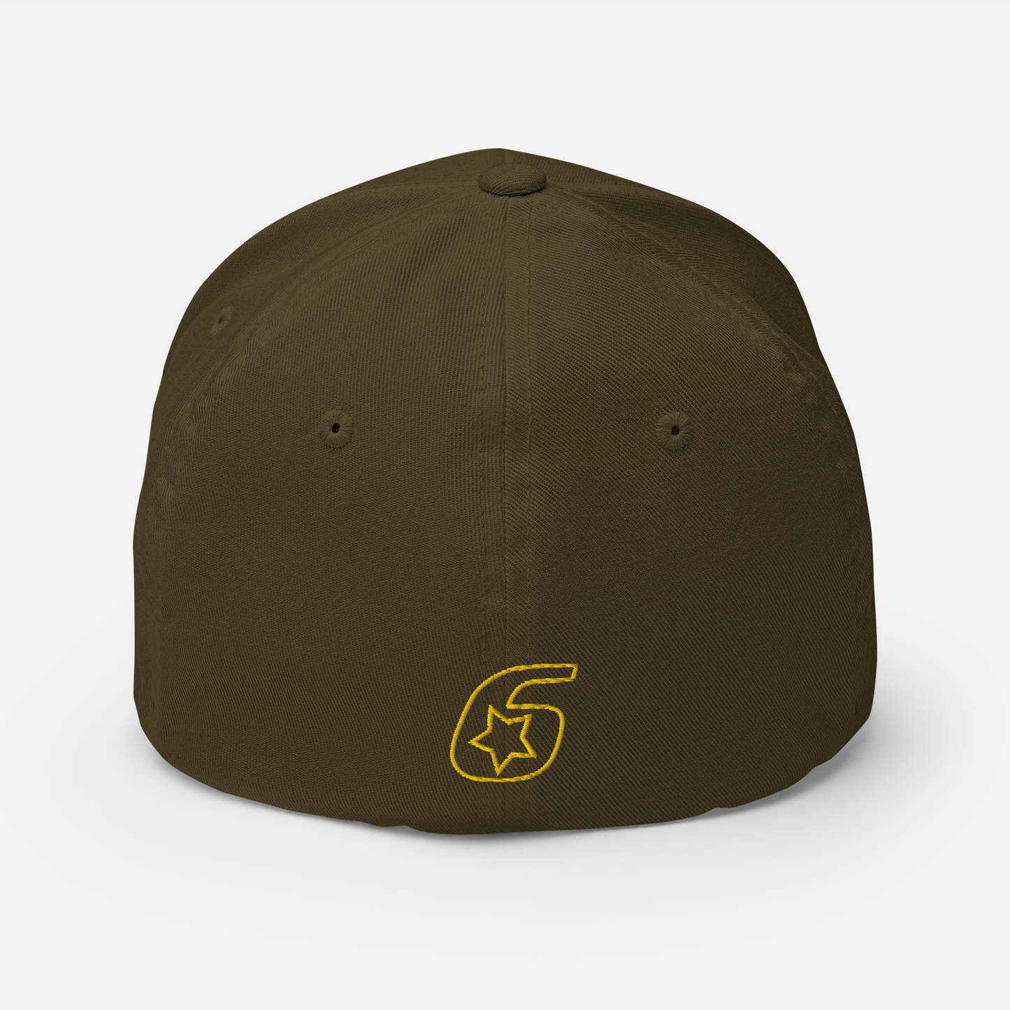 Six Star Motorsports Gold 6 FlexFit Hat