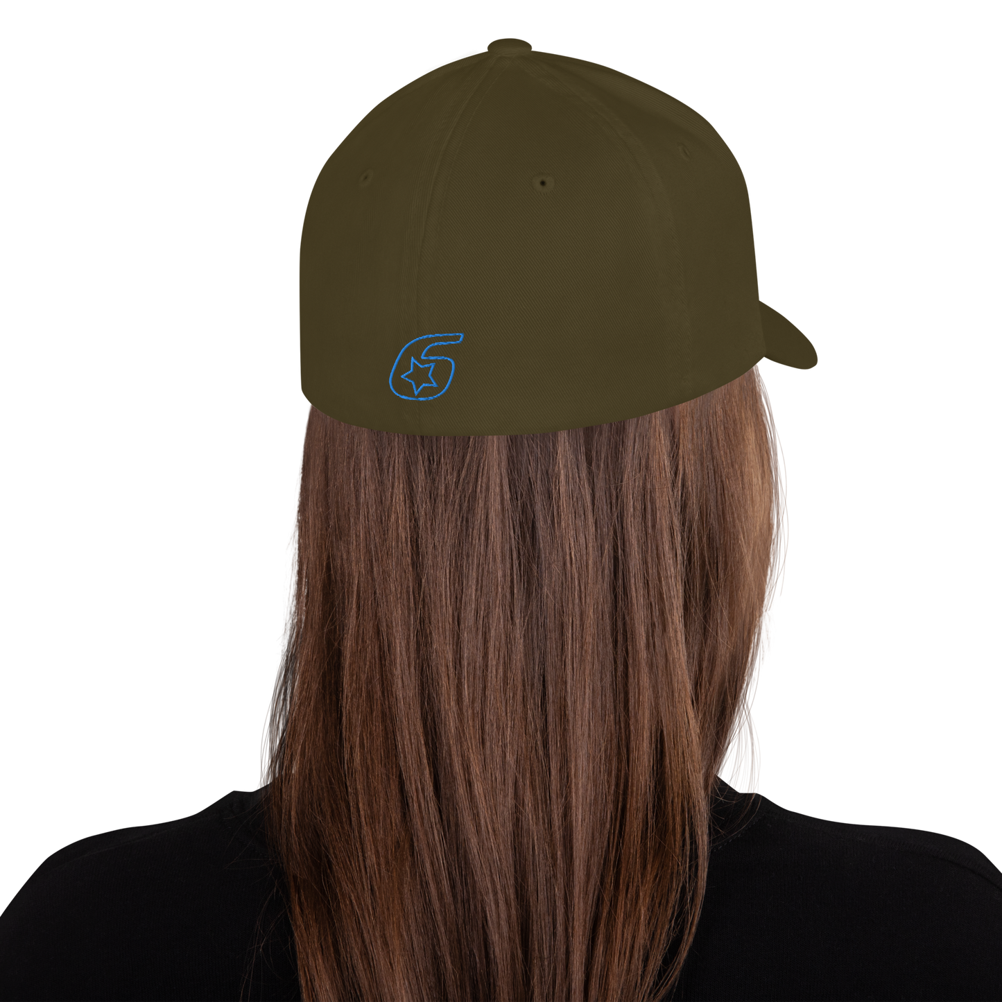 Six Star Motorsports Blue 6 FlexFit Hat