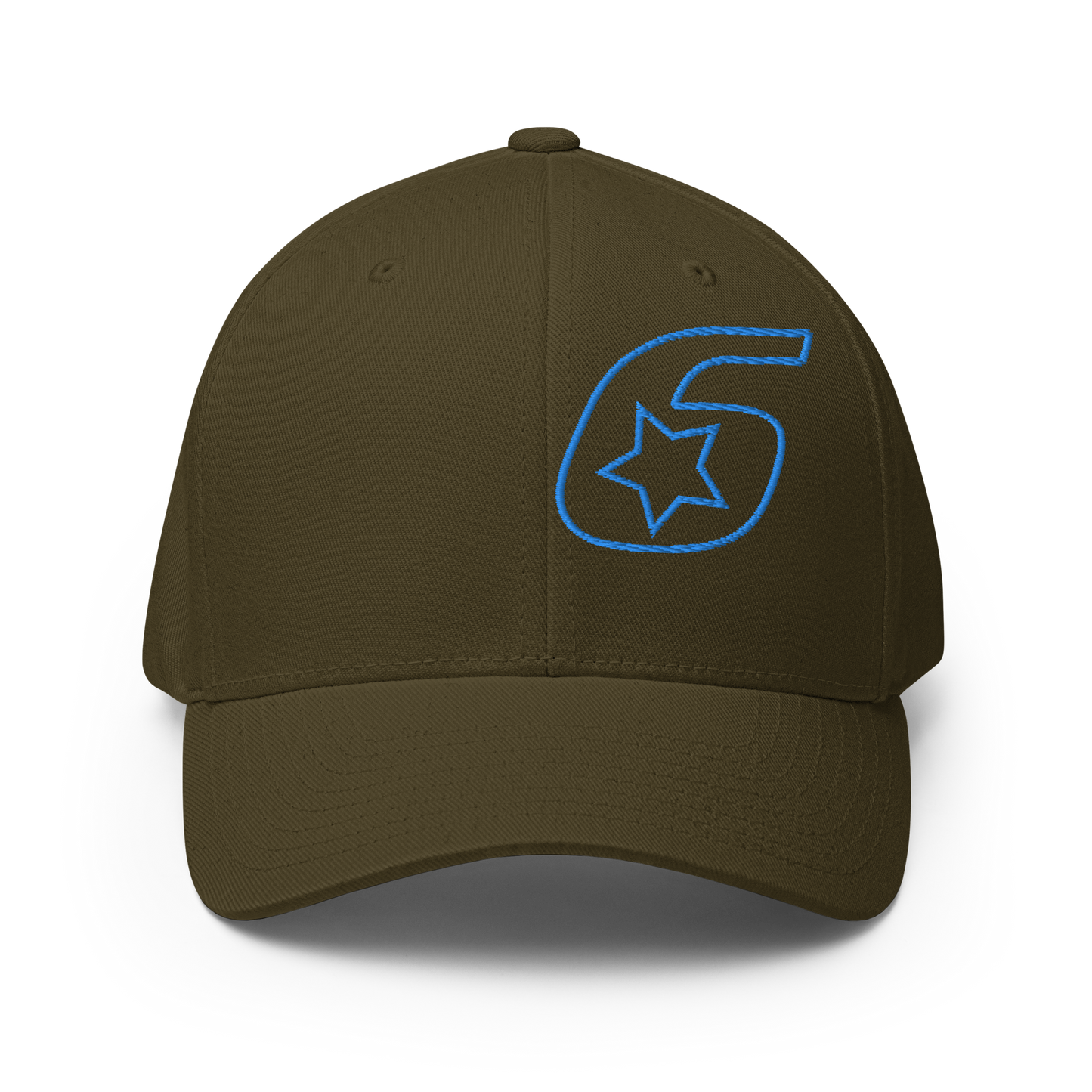 Six Star Motorsports Blue 6 FlexFit Hat