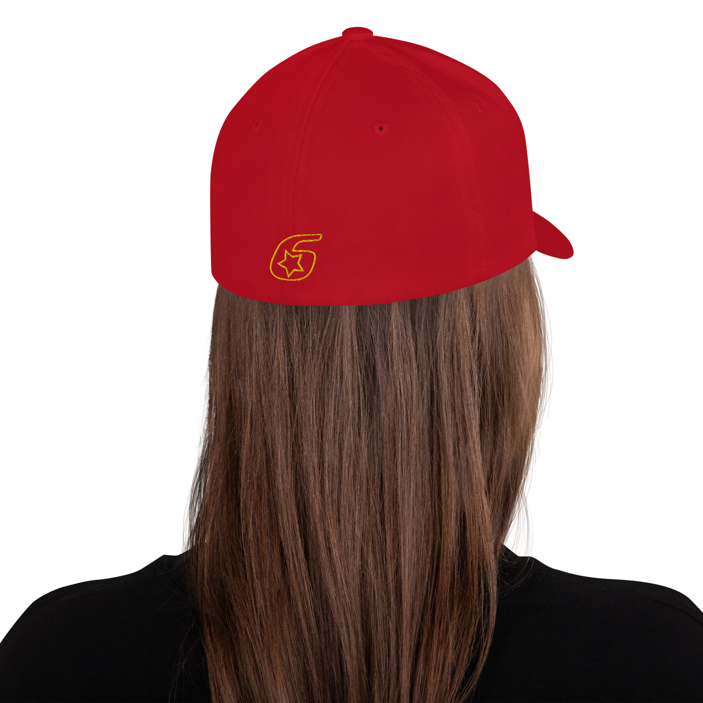 Six Star Motorsports Gold 6 FlexFit Hat