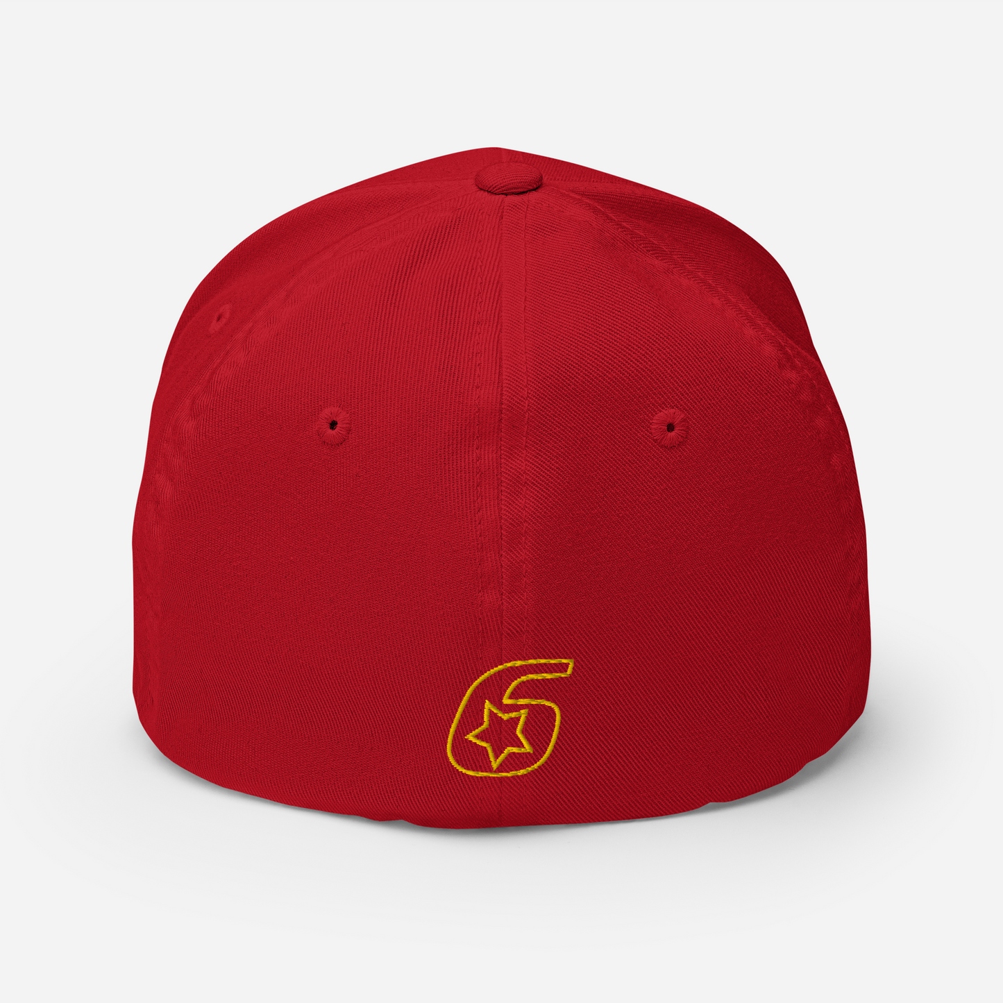 Six Star Motorsports Gold 6 FlexFit Hat