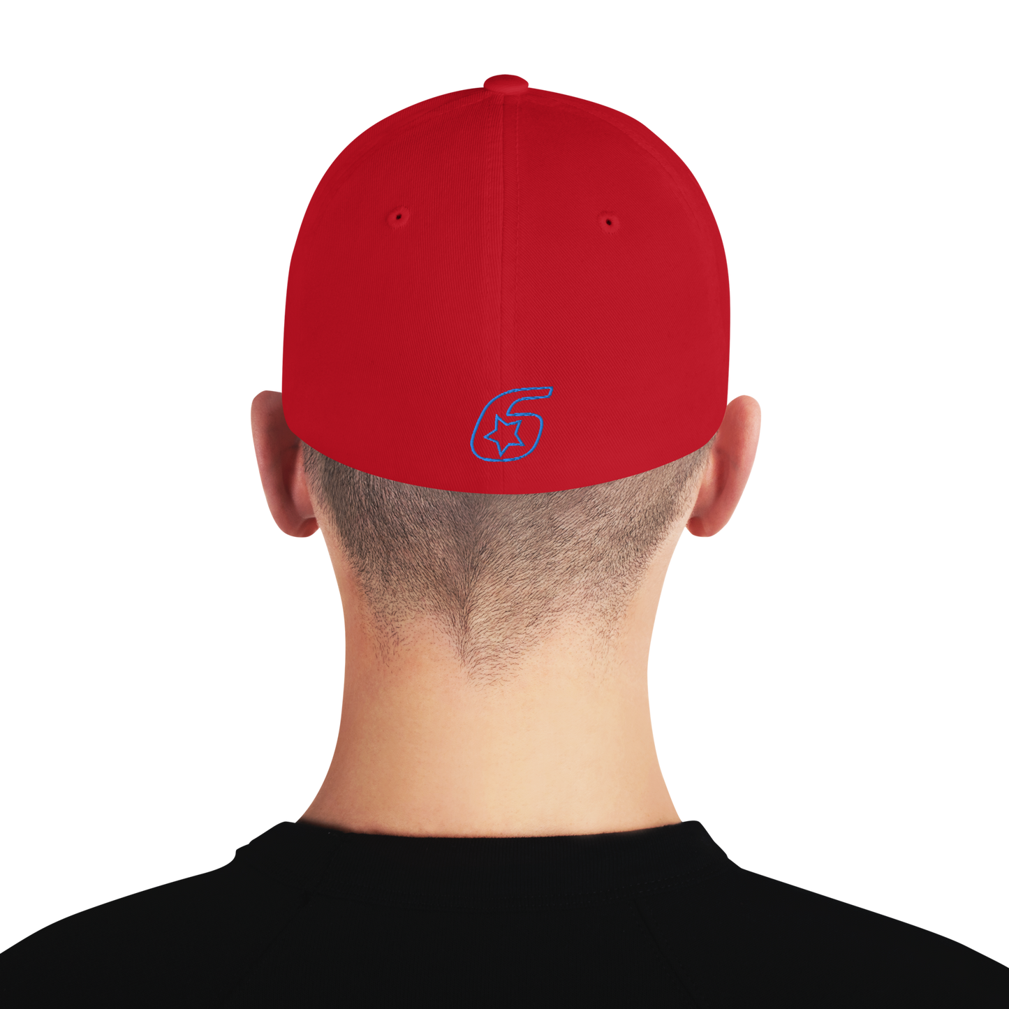 Six Star Motorsports Blue 6 FlexFit Hat