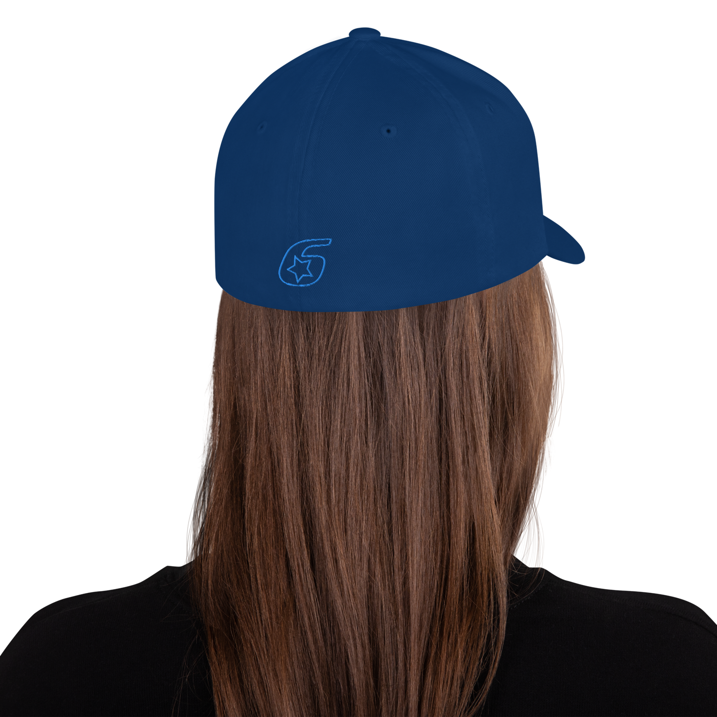 Six Star Motorsports Blue 6 FlexFit Hat