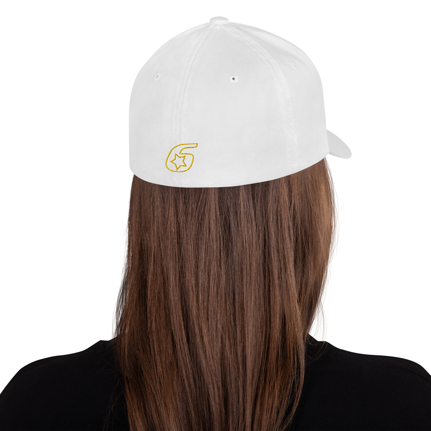 Six Star Motorsports Gold 6 FlexFit Hat