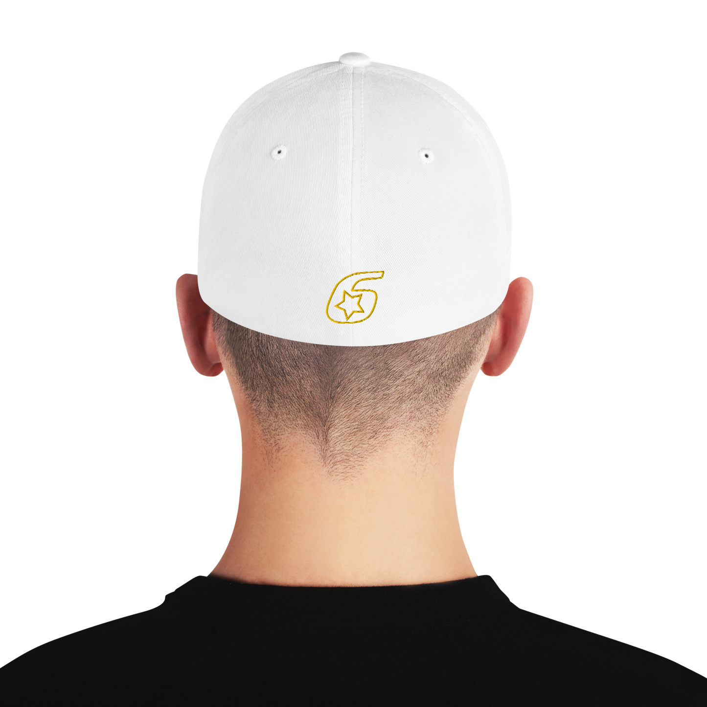 Six Star Motorsports Gold 6 FlexFit Hat