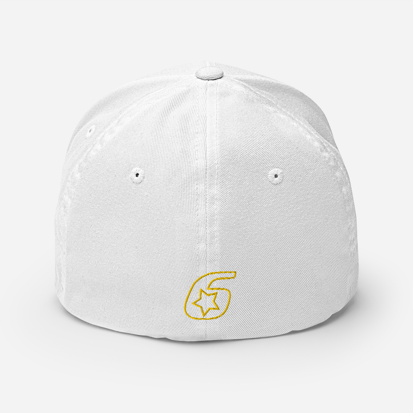 Six Star Motorsports Gold 6 FlexFit Hat