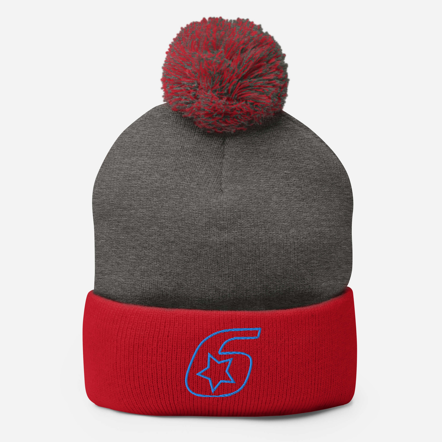 Six Star Motorsports Pom-Pom Beanie