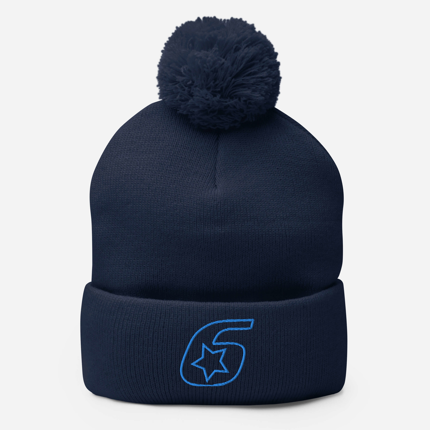 Six Star Motorsports Pom-Pom Beanie
