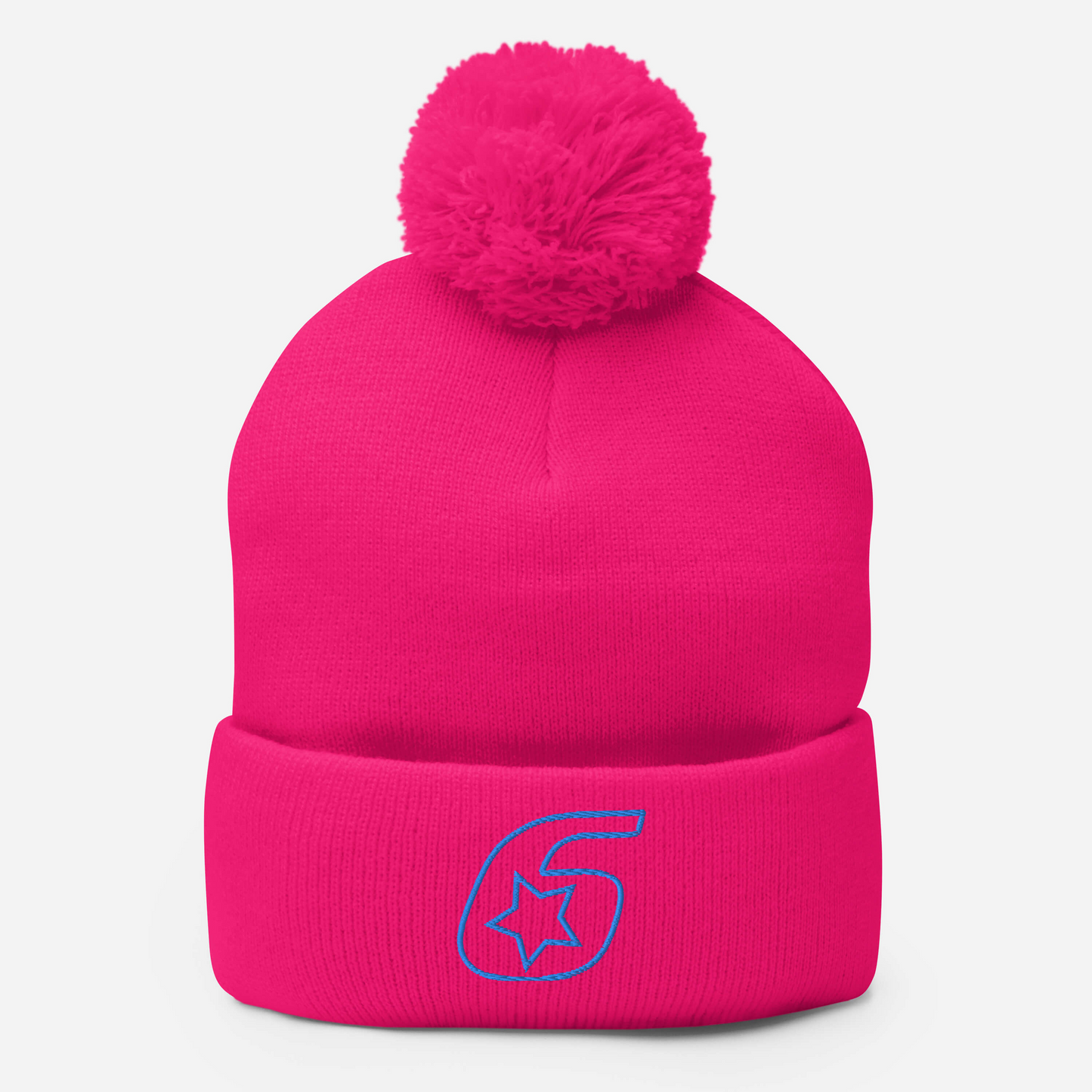 Six Star Motorsports Pom-Pom Beanie