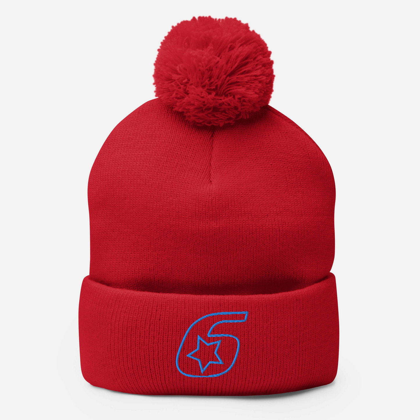 Six Star Motorsports Pom-Pom Beanie