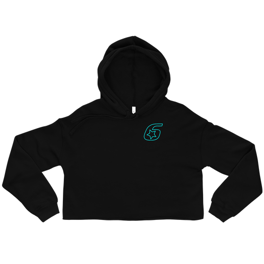 Six Star Motorsports Ladies Crop Hoodie