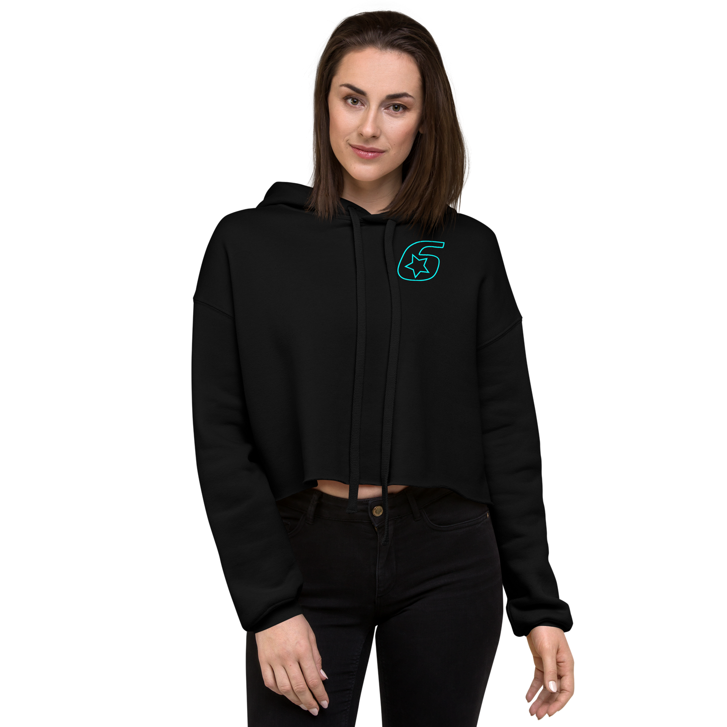 Six Star Motorsports Ladies Crop Hoodie