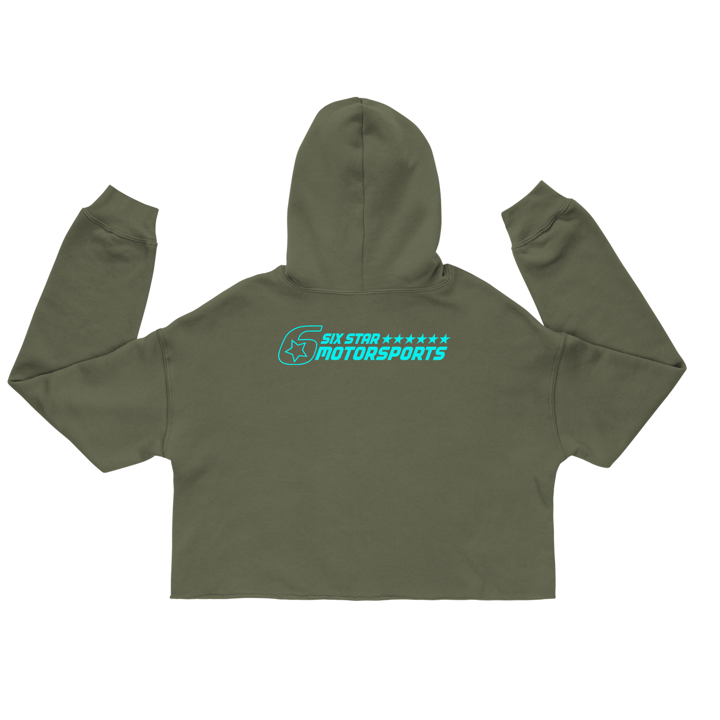 Six Star Motorsports Ladies Crop Hoodie