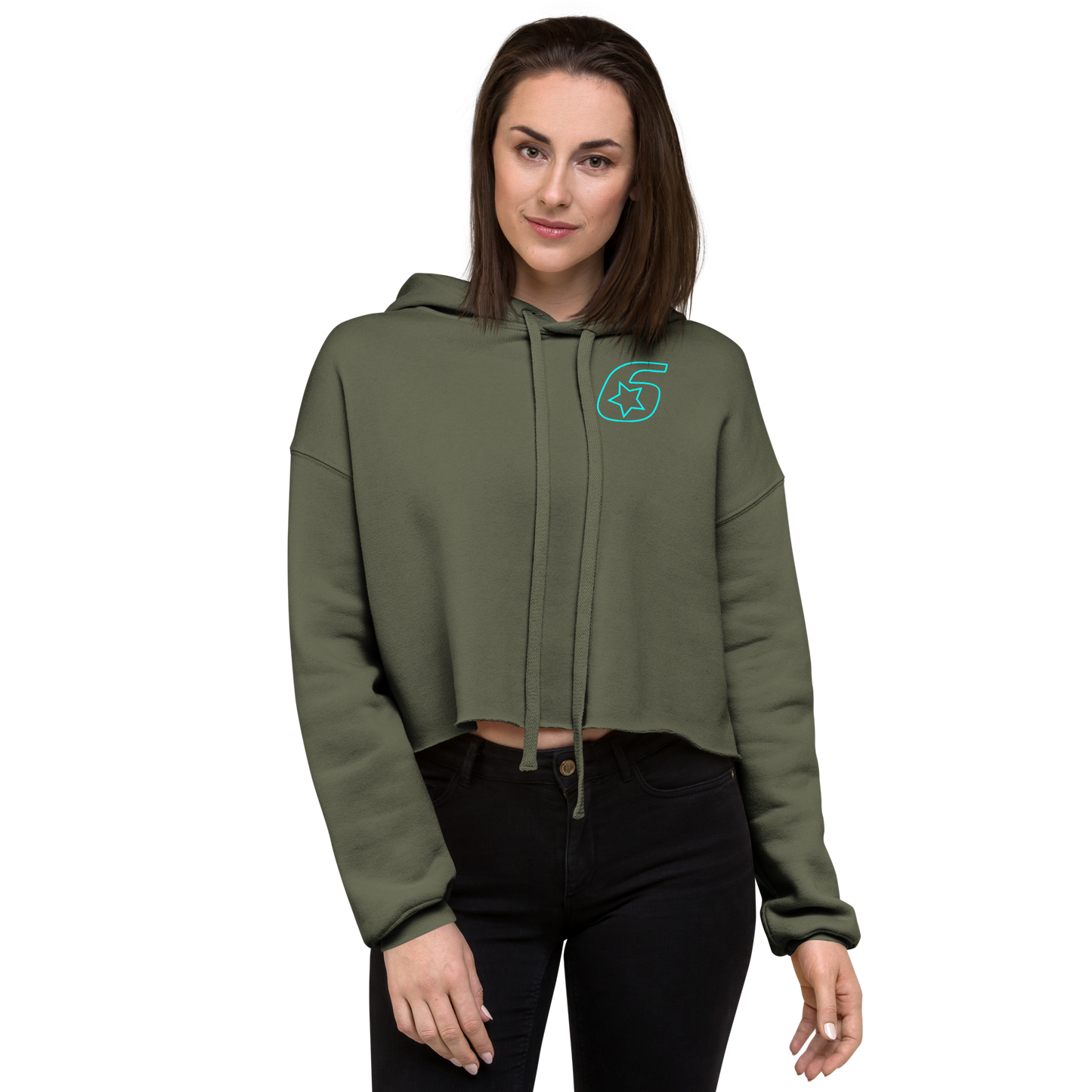 Six Star Motorsports Ladies Crop Hoodie