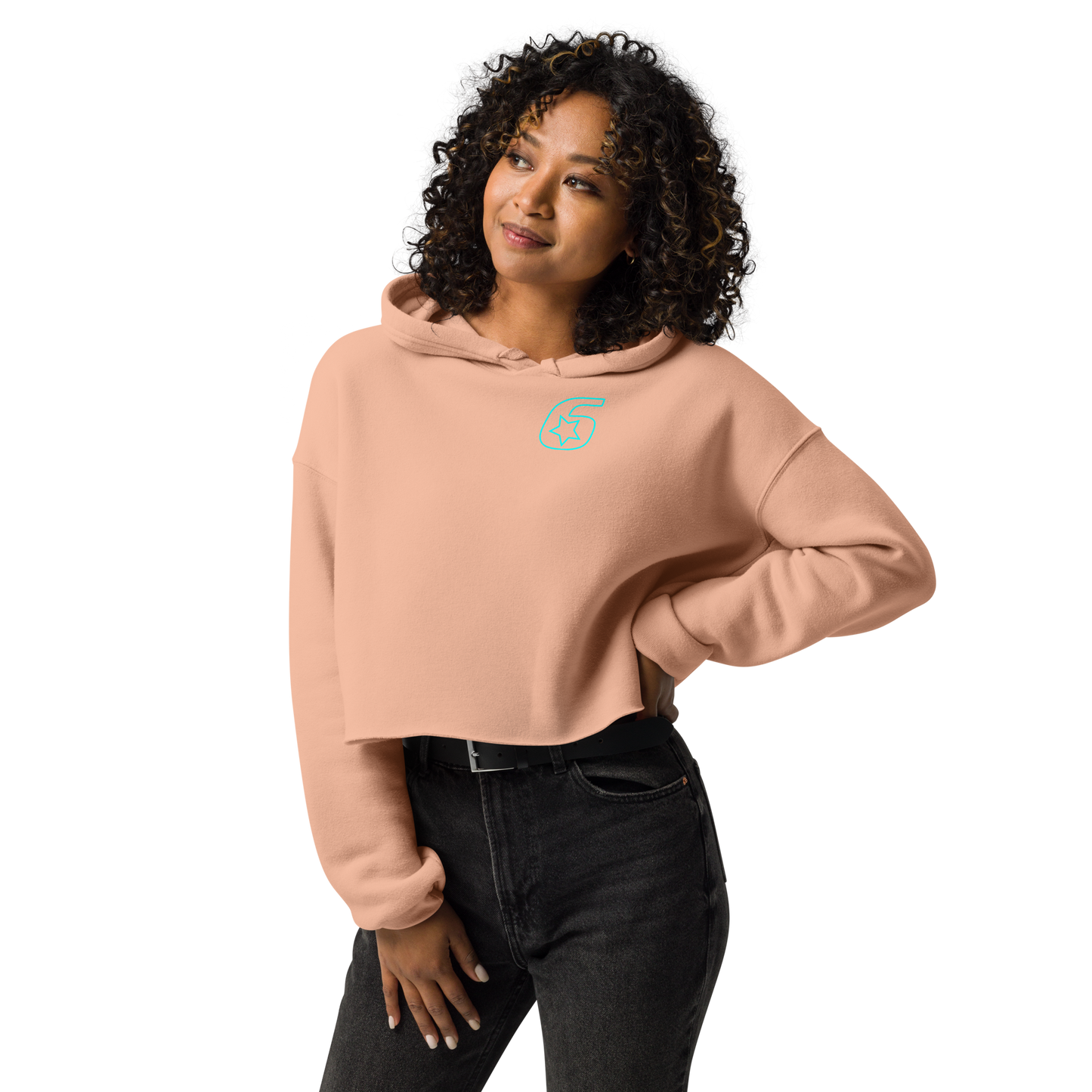 Six Star Motorsports Ladies Crop Hoodie