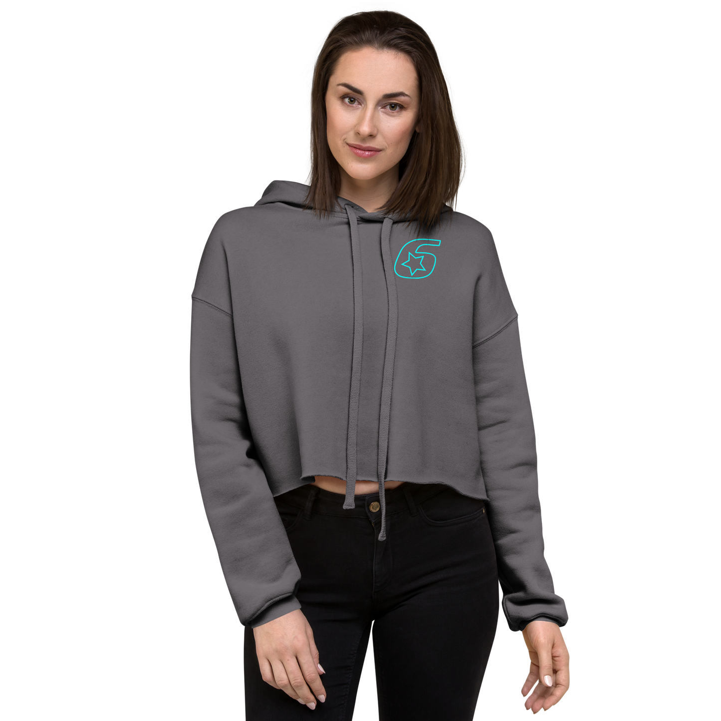Six Star Motorsports Ladies Crop Hoodie
