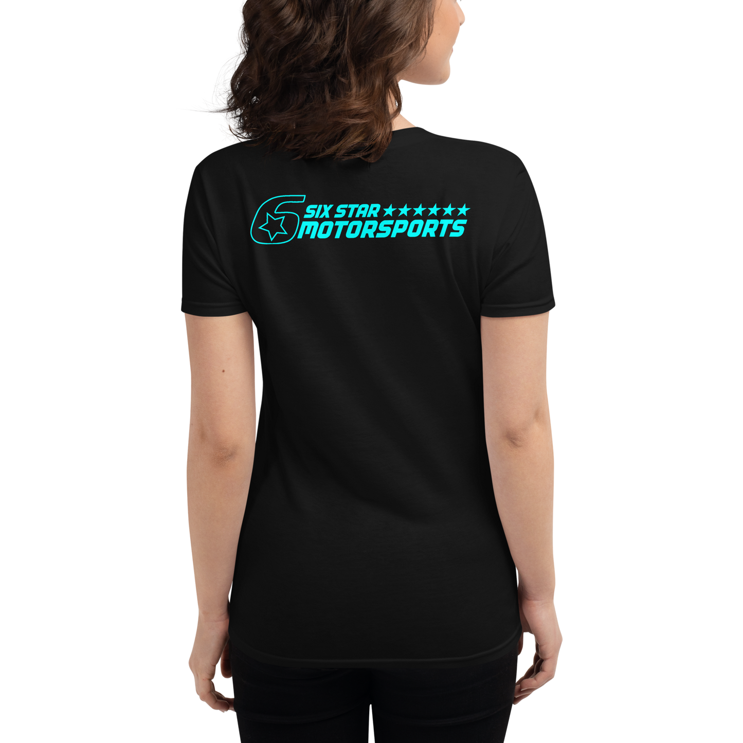 Six Star Motorsports Women's Cotton Short Sleeve T-shirt