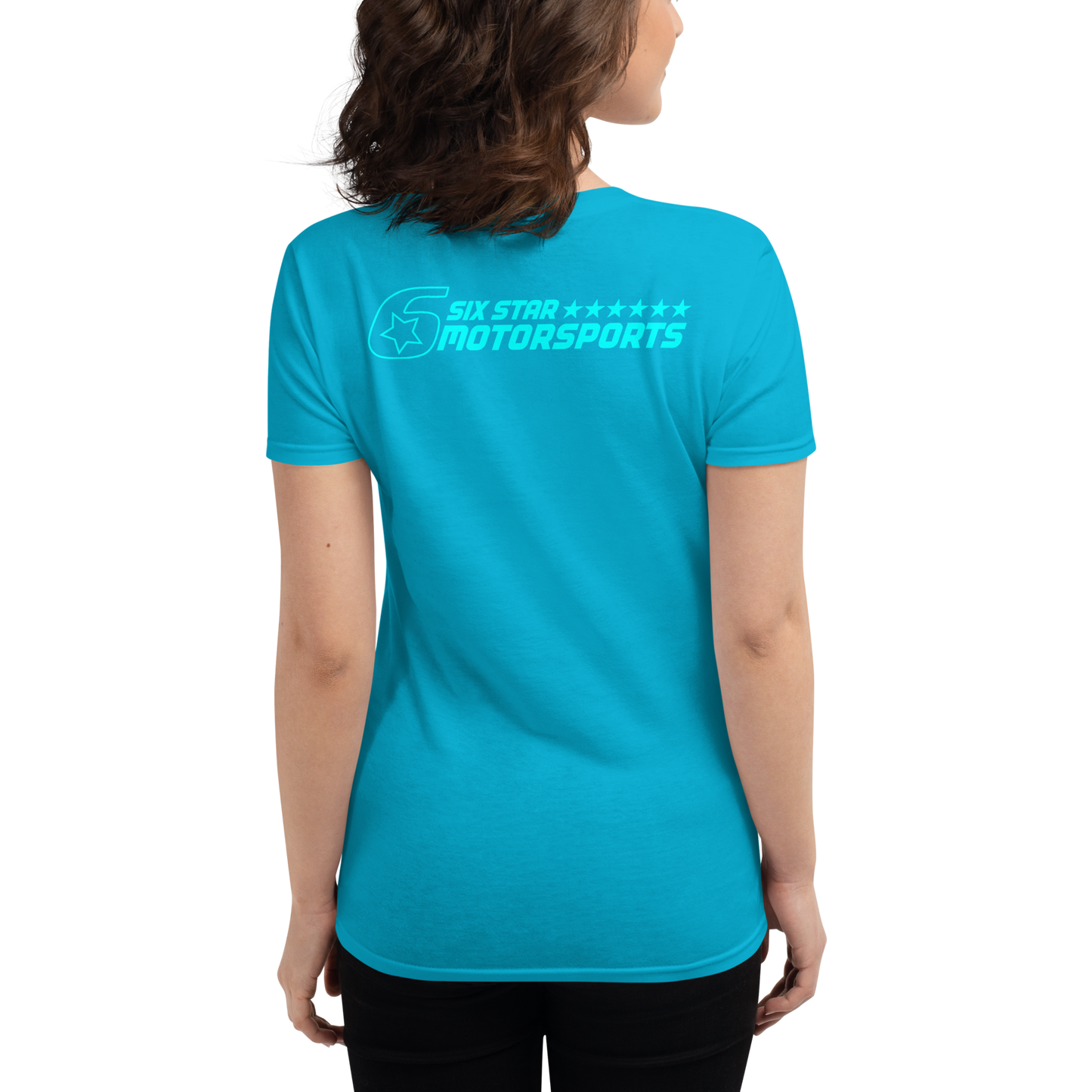 Six Star Motorsports Women's Cotton Short Sleeve T-shirt