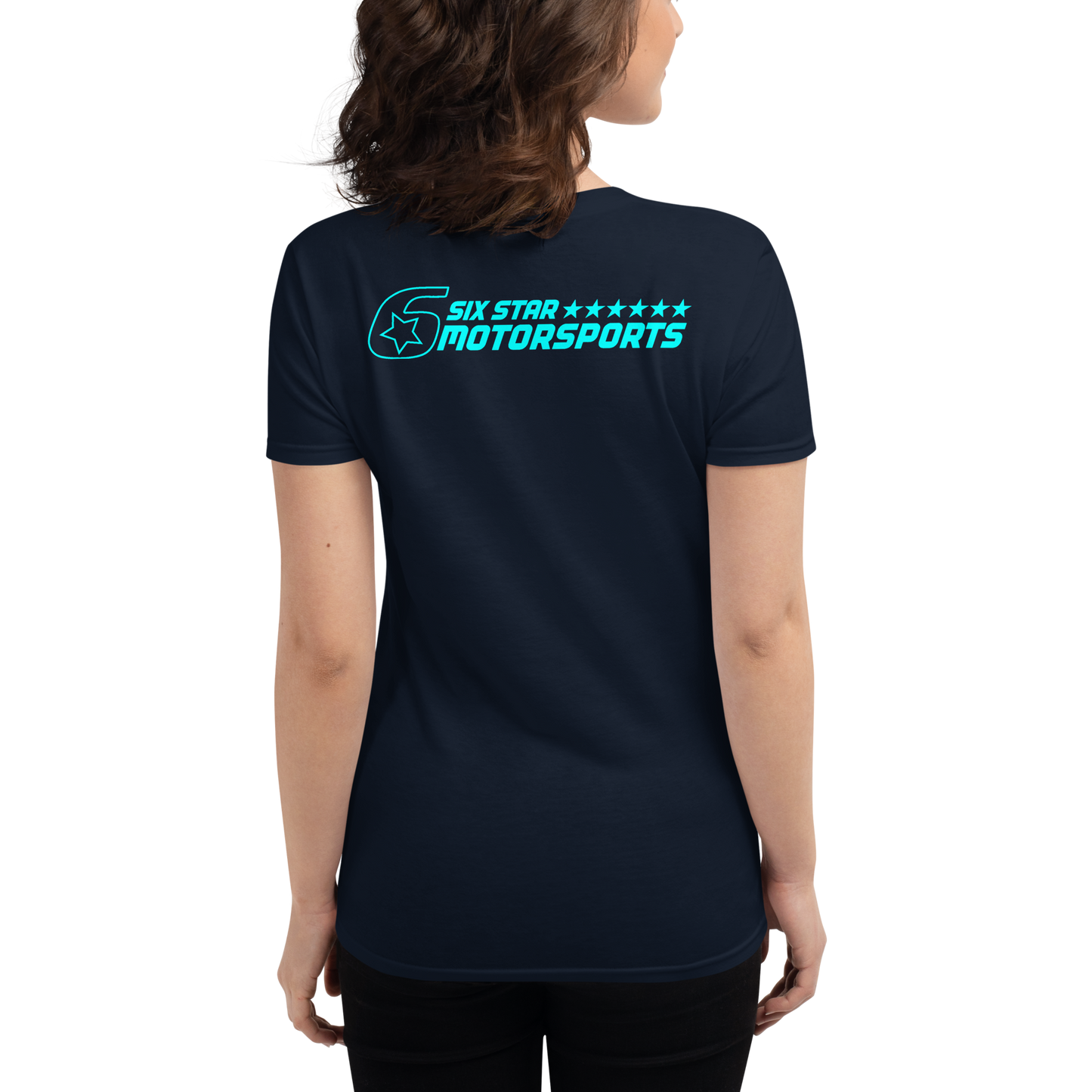 Six Star Motorsports Women's Cotton Short Sleeve T-shirt