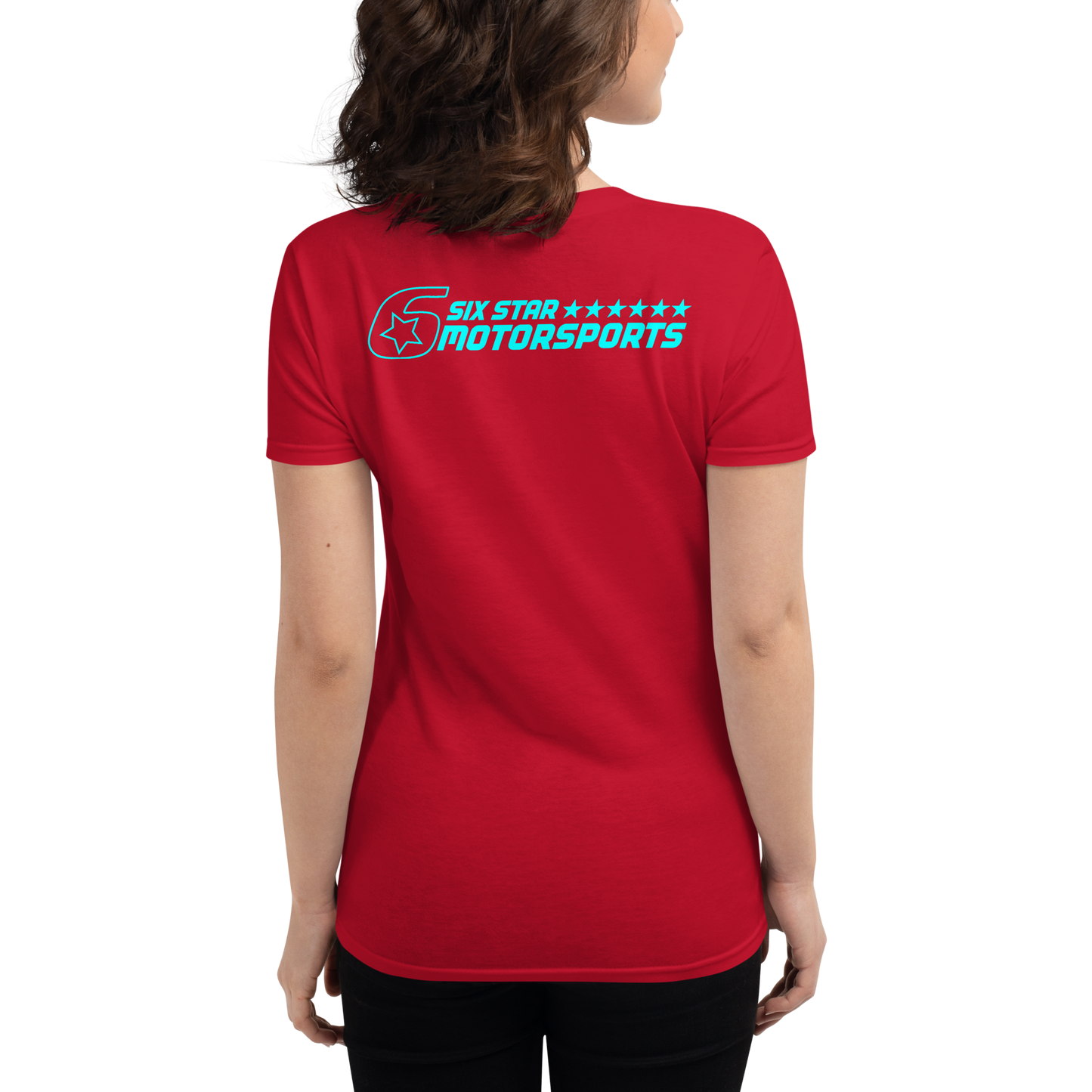 Six Star Motorsports Women's Cotton Short Sleeve T-shirt