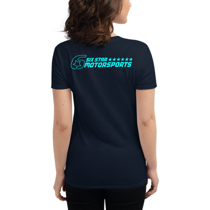 Six Star Motorsports Women's Cotton Short Sleeve T-shirt